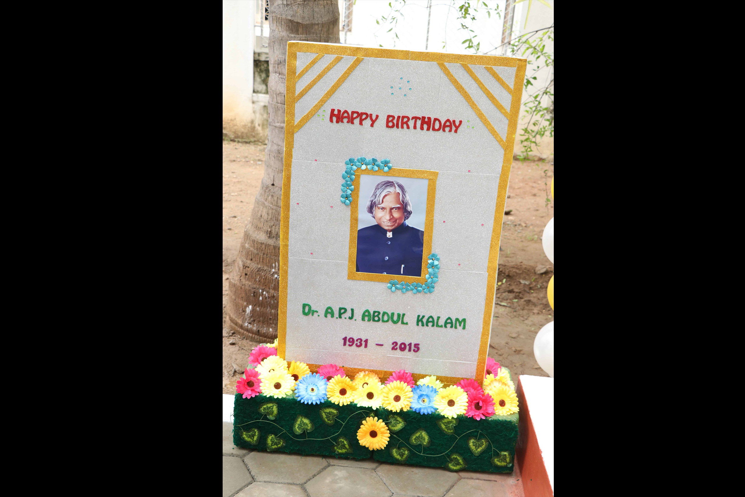 Dr.A.P.J.Abdul Kalam Sir's birthday celebrations