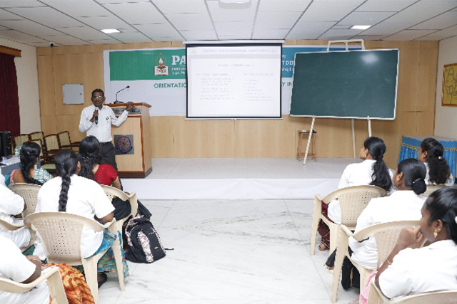 A Four Day Orientation Programme for Faculty Members