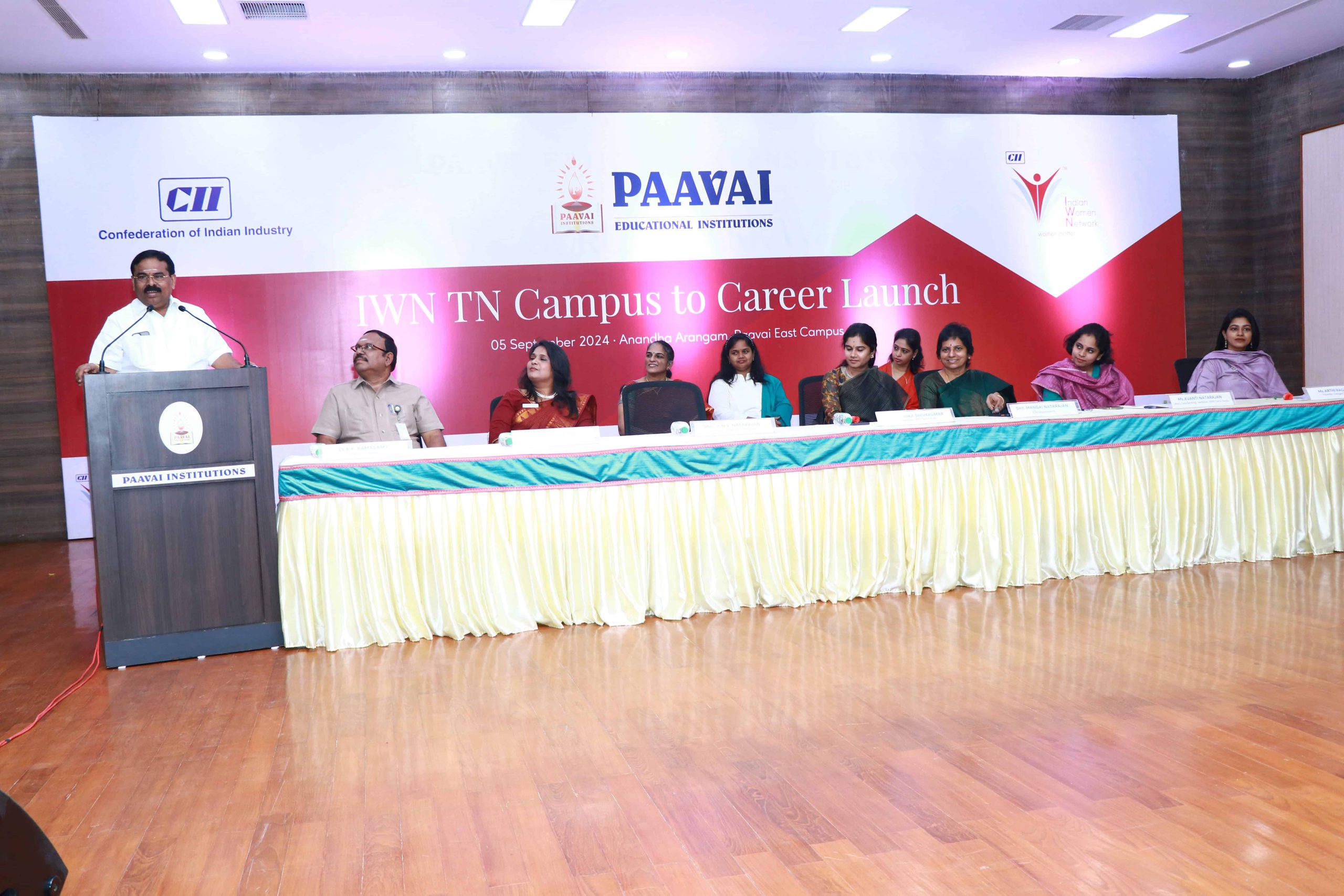 The CII and IWN organized the launch of the Campus to Career program