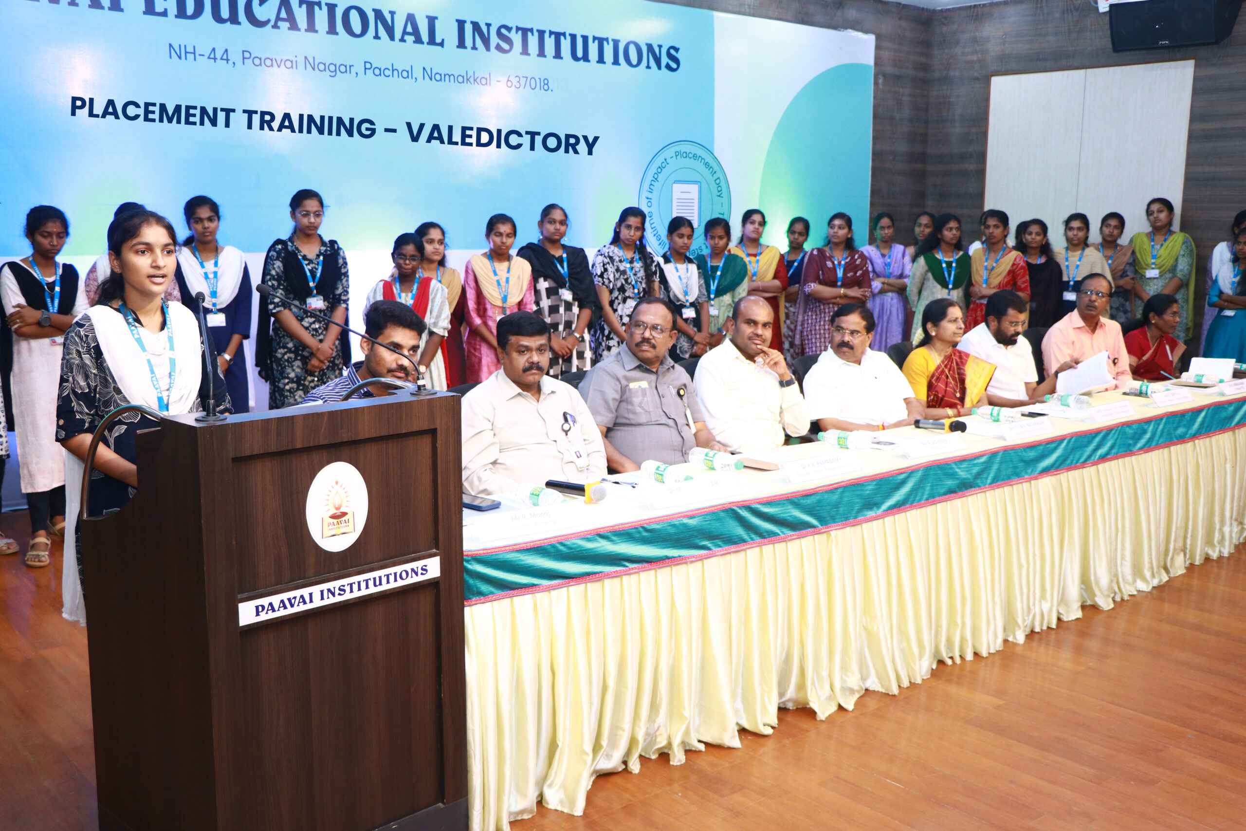 Placement Training – Valedictory