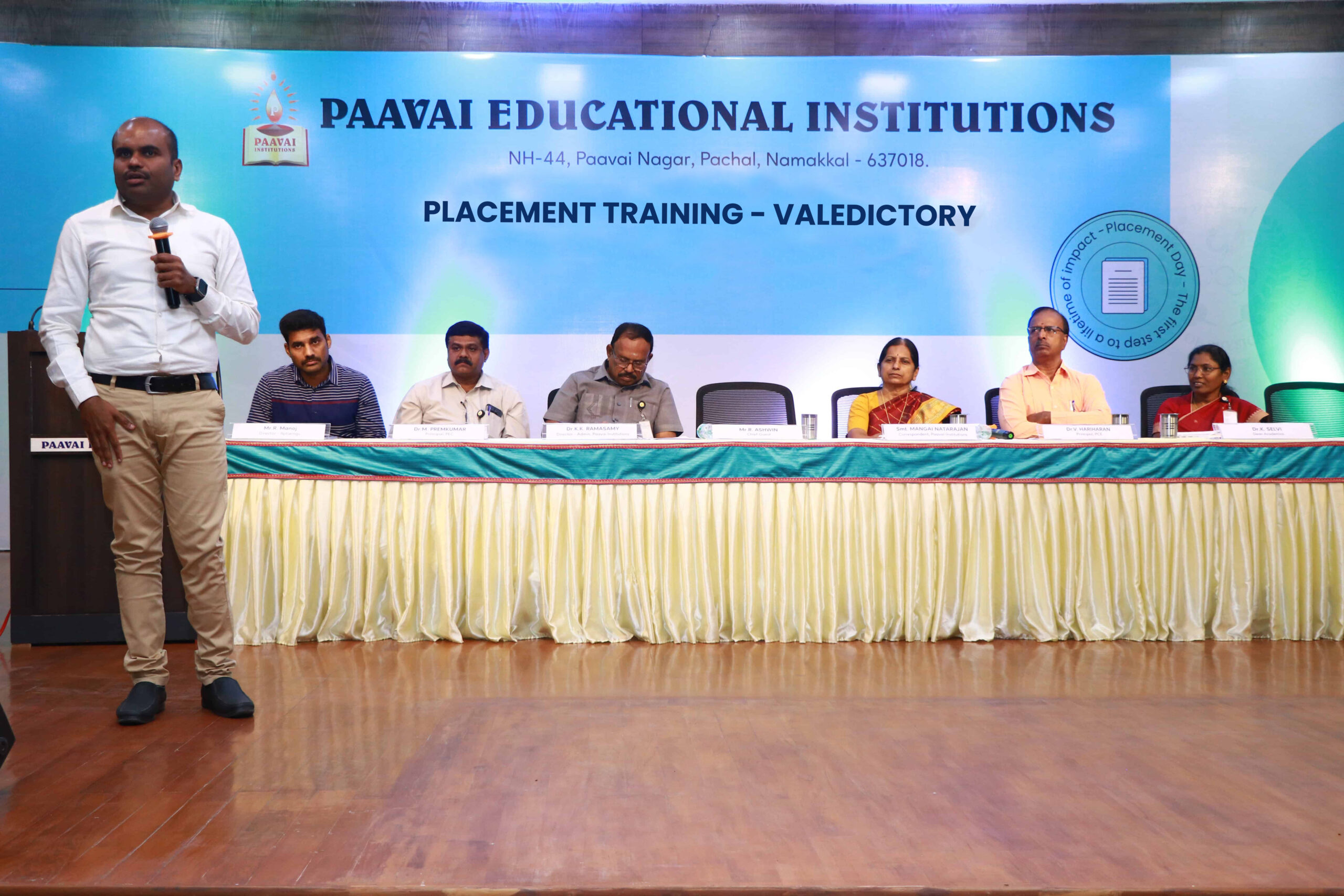 Placement Training – Valedictory