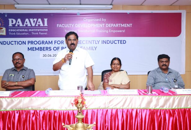 Paavai Faculty Induction Programme